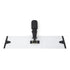 Hospeco MicroWorks Flat Mop Aluminum Base 18" Pad, 5" x 16" Gray 1 / EA