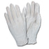 Hospeco Light Weight Inspectors Gloves 100% Cotton Womens White 1 dz