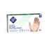 Hospeco Powder Free Clear Vinyl Gloves Medium 10 / 100 cs