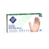 Hospeco Powder Free Clear Vinyl Gloves X-Large 10 / 100 cs