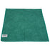 Hospeco Micro Fiber Cloth All Purpose 16x16 Green 12/Bag