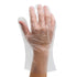 Hospeco ProWorks Cast Polyethylene Gloves Clear - Small 10 / 100 cs