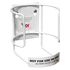 PDI PDI L / XL Canister Sani-Bracket 5.35" x 5.51" x 5.51" 10 / cs