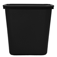 Reference image: black soft-sided wastebasket. Same Performance Plus product type; model, size, color, formula and pack quantity may differ. The title and listed specifications describe the item offered.