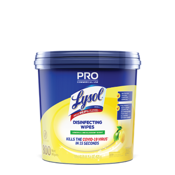 Reference image: Professional Lysol disinfecting wipes, 800-count bucket. Bucket is pictured as a wipe-family reference. Refill listings do not include a bucket unless stated in the title. Size, scent, formula, packaging and case quantity may differ. The title and listed specifications describe the item offered; follow its label for use and safety.