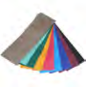 Rofson paper napkin-band family reference showing assorted colors. Supplied color, dimensions and pack count are those in this listing.