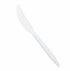 WNA King Packaging Extra Heavy Weight Poly Styrene Knife White Wrapped 1000 / cs