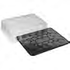 D&W Fine Pack 1/4 OPS SHTCAKE/LO DM Clear / Black 80 / cs