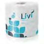 Reference image: representative Solaris Livi bath tissue; size, color, packaging and specifications may differ. See product title and listed details.