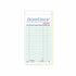 National Checking Two-Part Carbonless Guest Check 3.40" x 6.75" Green Bulk Pack Med 50 / 50 cs