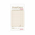 National Checking Single Copy Paper Guest Check 3.5" x 6.75" Tan Shrink Pack Medium 50 / 100 cs