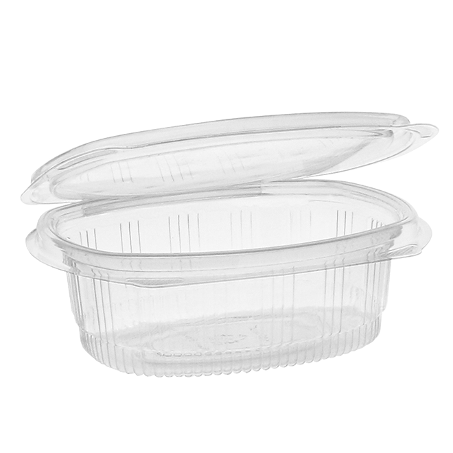 Novolex - Pactiv 16oz Clear Hinged Lid Deli Cont  200 / cs — official manufacturer photograph for 0CA910160000