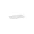 Novolex - Pactiv #17S White Foam Supermarket Tray 8.3" x 4.8" x .65" 1000 / cs