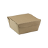Novolex - Pactiv #1 OneBox Paper Kraft Box 4.5" x 4.5" x 2.5", 37 oz 312 / cs