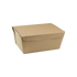 Novolex - Pactiv #3 OneBox Paper Kraft Box 6.5" x 4.5" x 3.25", 66 oz 160 / cs