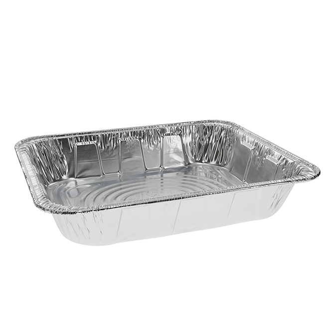 Novolex - Pactiv 1/2 Size 2-9/16" Deep Steamtable Pan 2 / 50 cs; official manufacturer photograph for Y6132XH