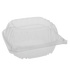 Novolex - Pactiv Sensation Takeout Container 6" Hinged Lid Clear 500 / cs