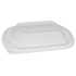 Novolex - Pactiv Small Clear OPS Dome Lid Meal Master 6.13" x 4.88" x 1" 232 / cs