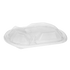 Novolex - Pactiv Large 2 Comp OPS Clear Dome Lid Meal Master , 9.38" x 8" x 1.25" 252 / cs