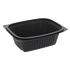 Novolex - Pactiv 12oz Black MFPP Container Micromax , 5.94" x 4.94" x 2.17" 252 / cs