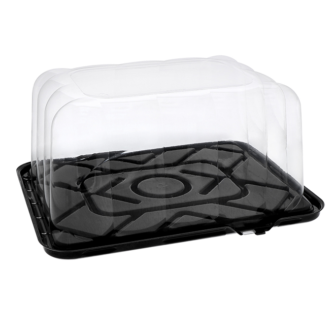 Novolex - Pactiv APET 1/8 Sht RoseDome Cake Contnr  50 / cs; manufacturer item reference photograph