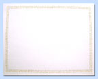 Reference image: Plain bordered Paterson placemat is pictured as a product-type reference. The Newsprint design is not shown; this listing supplies the stated Newsprint placemat and quantity.
