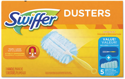 P&G Professional Swiffer Duster 360 Kit 4 / cs; Representative Swiffer Duster product photo. Size, scent, packaging and pack quantity shown may differ; this listing's specifications apply.