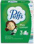 P&G Professional Puffs Plus Lotion Facial Tissue 124 Sheets Per Box 8 / 3 cs