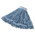 Rubbermaid All Pro Blend Wet Mop Blue , 24 oz , Universal Headband 12 / cs