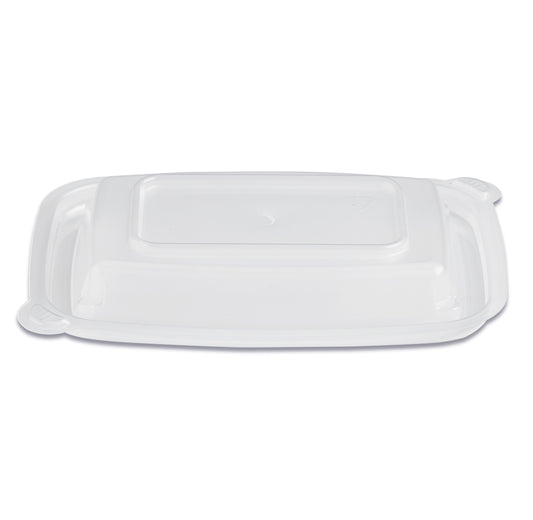 Placon Homefresh Entree Small Lid PP Clear Vented 400 / cs. Reference image only; actual product specifications and packaging may vary.