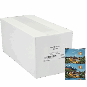 White Bear White Bear Blend Decaf Coffee 1.25 oz 42 / cs. Reference image only; actual product specifications and packaging may vary.