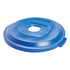 Rubbermaid Brute Bottle / Can Recycling Lid Blue, 32 Gallon / 121.1 Liter 1 / ea