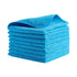 Rubbermaid Light Duty Microfiber Cloth Blue, 12" x 12" 24 pk