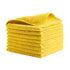 Rubbermaid Microfiber Light Duty Cloth Yellow, 16" X 16" 24 / pk