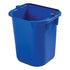 Rubbermaid 5-Quart Pail for Cleaning Carts Blue 4 / cs