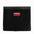 Rubbermaid Collapsible X-Cart Replacement Bag Black, 8 Bushel 1 / ea