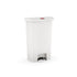 Rubbermaid Slim Jim Step-On Container White, 18 Gal/ 68 L 1 / cs