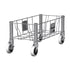 Rubbermaid Slim Jim Single Dolly Stainless Steel 1 / ea
