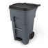 Rubbermaid Step-On Rollout Container 65 Gallon, Gray 1 / cs
