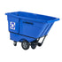 Rubbermaid Brute Rotomolded Tilt Truck Blue 1 Cubic Yard Standard Duty 1 / cs