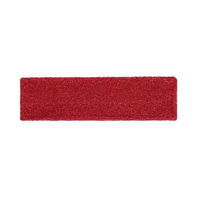 Rubbermaid Adaptable Flat Mop Microfiber Pad Red 12 / cs | Official manufacturer photograph