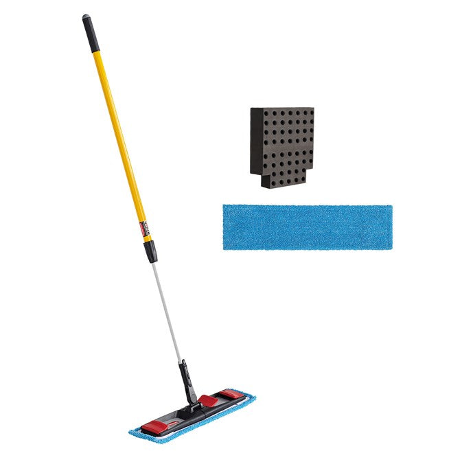 Rubbermaid Adaptable Flat Mop Kit Black 1 / cs | Official manufacturer photograph