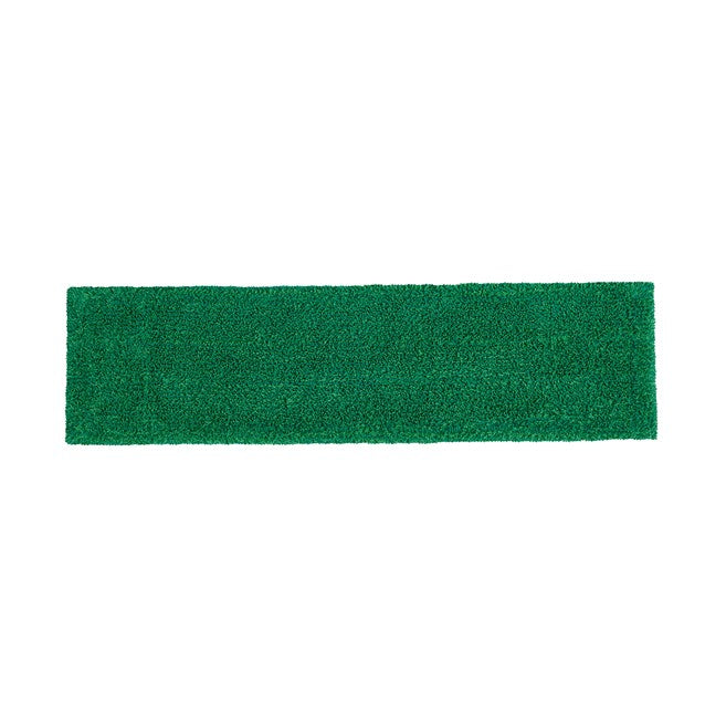 Rubbermaid Adaptable Flat Mop Microfiber Pad Green 12 / cs | Official manufacturer photograph