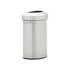Rubbermaid Refine 16 Gal Half Round Stainless Steel Can 1 / cs