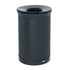 Rubbermaid Enhance Round Garbage Can 33 Gal Jet Black Metallic 1 / ea
