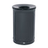 Rubbermaid Enhance Round Garbage Can 23 Gal Jet Black Metallic 1 / ea