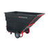 Rubbermaid Rotomolded 1200 lb. Tilt Truck Black/Red, 1.5 Cubic Yard, Standard 1 / cs