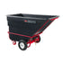 Rubbermaid Towable Heavy Duty Tilt Truck Roto Molded 2100 LBS Capacity Black 1 / cs
