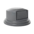Rubbermaid Brute Dome Top Container Lid Gray, 55 Gallon / 208.2 Liter 1 / cs