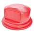 Rubbermaid Brute Dome Top Lid Red, 55 Gallon 1 / cs